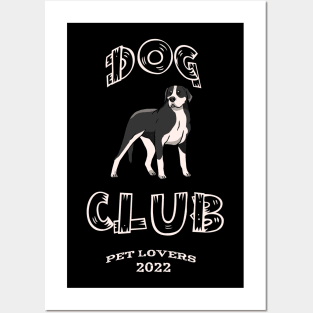 Dog club Posters and Art